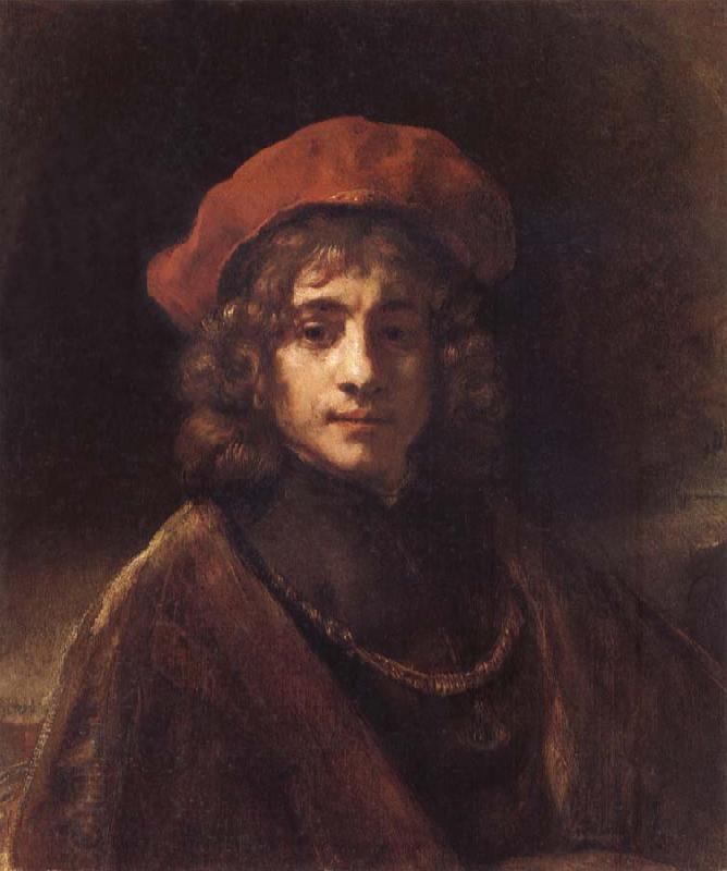 REMBRANDT Harmenszoon van Rijn Titus oil painting picture